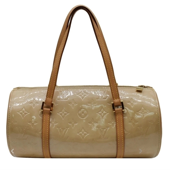 Louis Vuitton Bedford Papillion Bag Beige Patent Leather - Picture 1 of 7